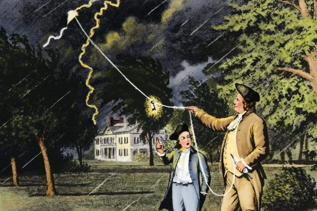 Ben Franklin Kite Experiment