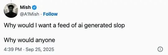 AI generated content example